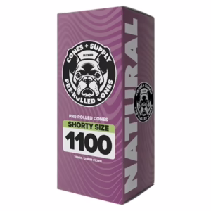 Cones Supply Dog Walker Pre-Rolled Cones 70/20 - Brown - 1100 Count