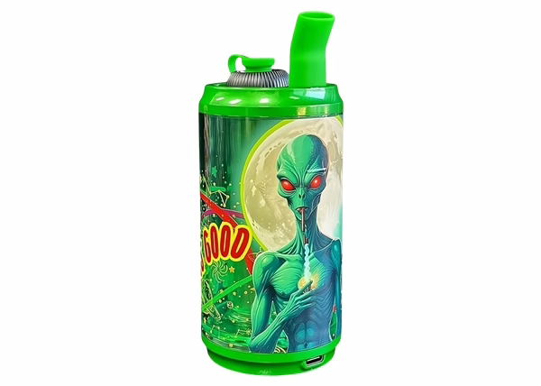 Juicy J Ispure - Drip Can Concentrate Cup - Alien Smoke Green