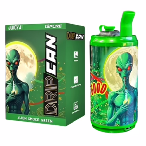 Juicy J Ispure - Drip Can Concentrate Cup - Alien Smoke Green