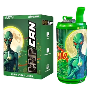 Juicy J Ispure - Drip Can Concentrate Cup - Alien Smoke Green