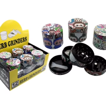 Labubu 40mm Herb Grinders 12pk