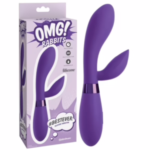 OMG! Rabbits Bestever Silicone Vibrator - Purple