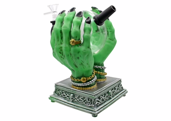 8" Divination Hand PVC Water Pipe with Light and Voice