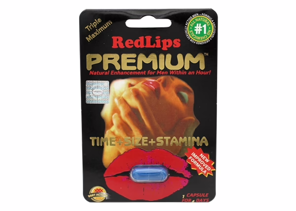 Red Lips Premium Male Enhancement Capsules