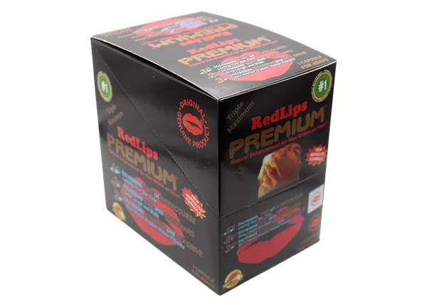 Red Lips Premium Male Enhancement Capsules