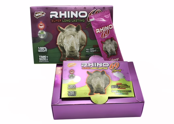 Rhino 69 Super Long Lasting Male Enhancement Honey 12pk