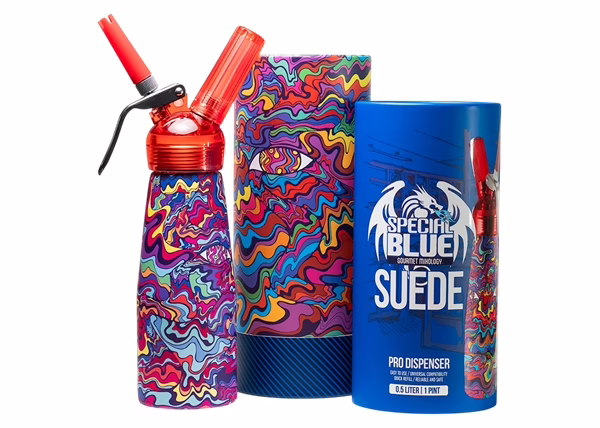 Special Blue Suede 1 PINT Pro Dispenser – Volcano