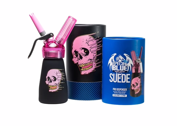 Special Blue Suede HALF PINT Pro Dispenser – Drip Skullz