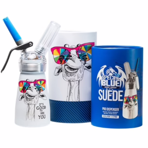 Special Blue Suede HALF PINT Pro Dispenser – Giraffe