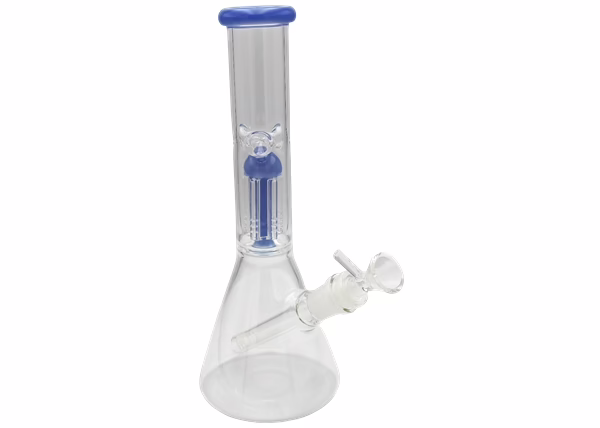 10" Color Art Tree Perk Beaker Water Pipe