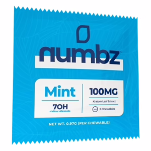 Numbz Mint 7-OH 100mg 2-Tablet 20pk