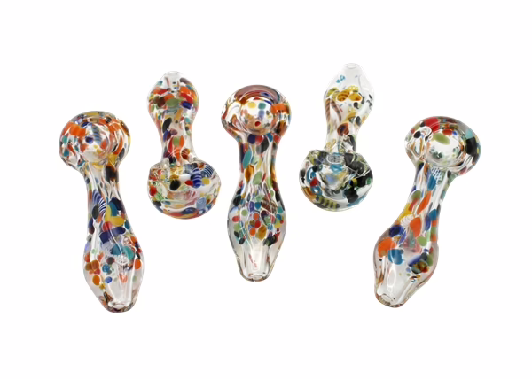 10ct 4" Confetti Art Hand Pipe