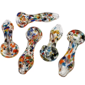 10ct 4" Confetti Art Hand Pipe