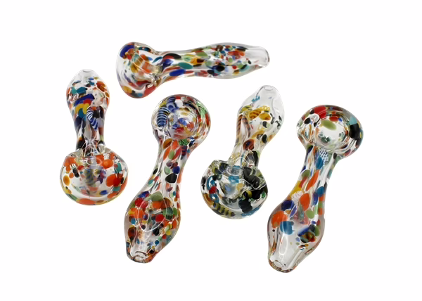10ct 4" Confetti Art Hand Pipe
