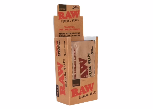 RAW Guarana Caffeine Wraps 25pk - Image 4