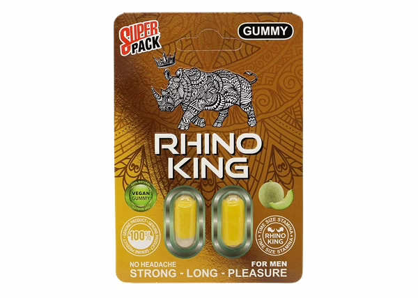 Rhino King Male Enhancement Gummy - Gold