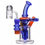 6″ Cheech Builder Block Recycler Water Pipe