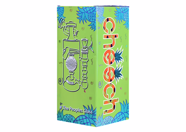 10" Cheech Pineapple Twist Water Pipe