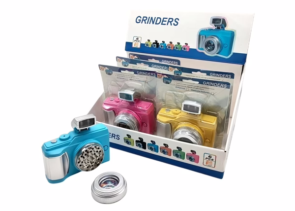 Camera Herb Grinders 6pk