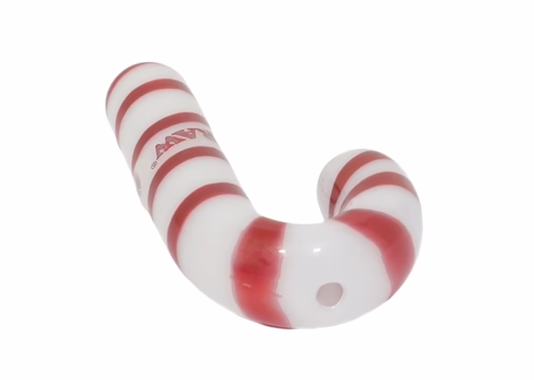 RAWliblaze Glass Candy Cane Cone Holder