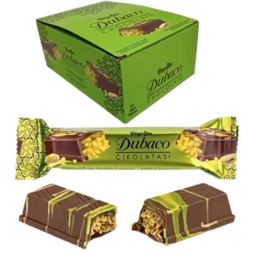 Dubaco Dubai Chocolate Bars 24pk