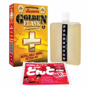 The Whizzinator Golden Flask Synthetic Urine Kit