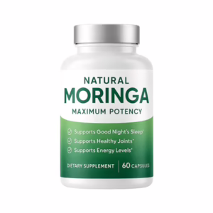 Moringa – Maximum Potency, Vegan, Energy & Joint Support - 60 Capsules