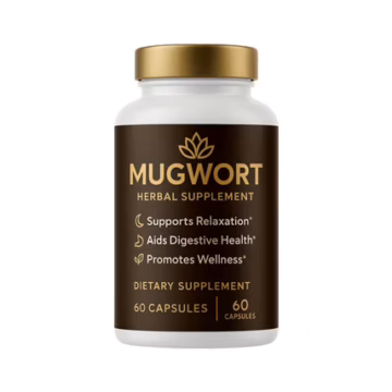 Mugwort – Herbal Digestive Support, Relaxation & Wellness Aid - 60 Capsules