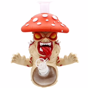 10" Funghoul Mushroom Monster Water Pipe