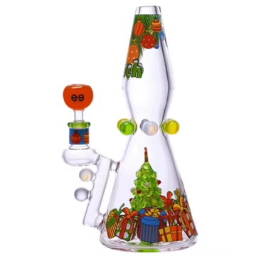 11" Cheech Glass Santas New Favorite Chimney Rig