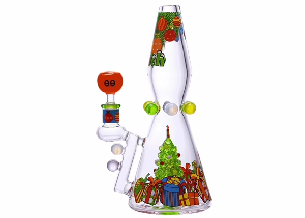 11" Cheech Glass Santas New Favorite Chimney Rig