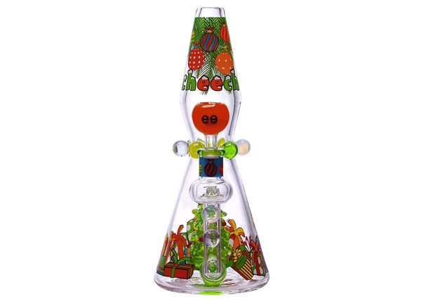 11" Cheech Glass Santas New Favorite Chimney Rig