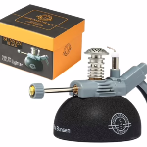 The Bunsen Black Table Top Cigar Lighter