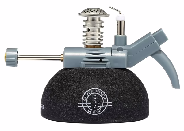 The Bunsen Black Table Top Cigar Lighter