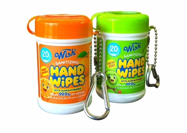 Wish Sanitizing Hand Wipes 24pk