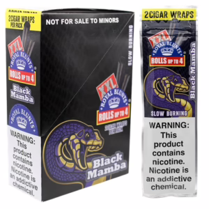 Royal Blunts XXL Wrap – Black Mamba