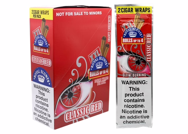 Royal Blunts XXL Wrap – Classic Red