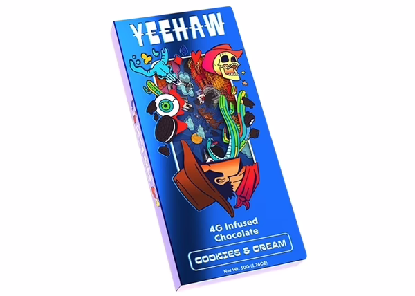 YEEHAW 4g Mushroom Infused Chocolate Bar