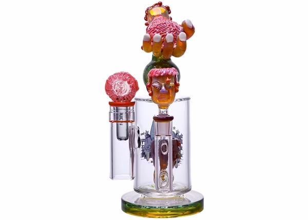 11" Juicy J Glass Puff Puff Lose Your Mind Water Pipe