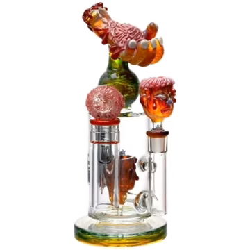 11" Juicy J Glass Puff Puff Lose Your Mind Water Pipe