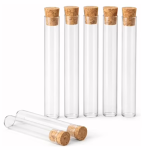 Corked Glass Vial Pre Roll Tubes