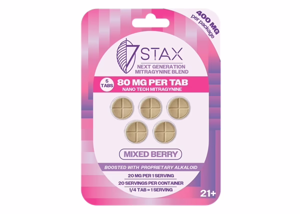 7Stax Next Generation Nano Tech MIT 80mg 5-Tablets