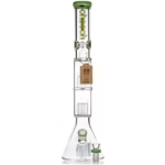 19" Cheech Triple Tree Perk Beaker Water Pipe