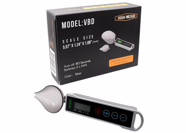 5ct High Weigh Spoon 300g x .1g Scale