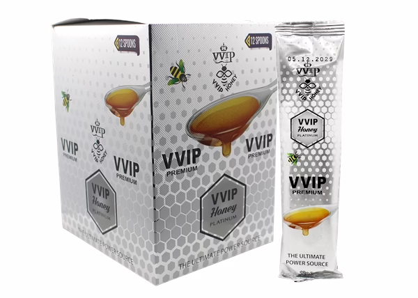 VVIP Honey Platinum Spoons Male Enhancement Honey 12pk