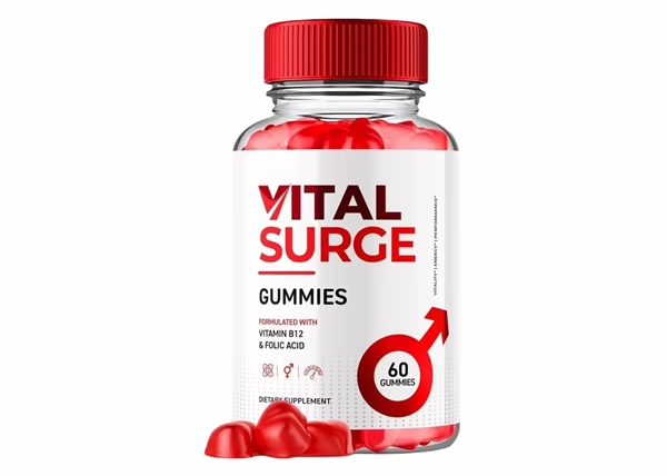 Vital Surge Gummies for Performance - 60 Gummies