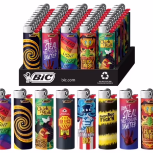 Bic Lighters 50pk – Special Edition Flick my Bic