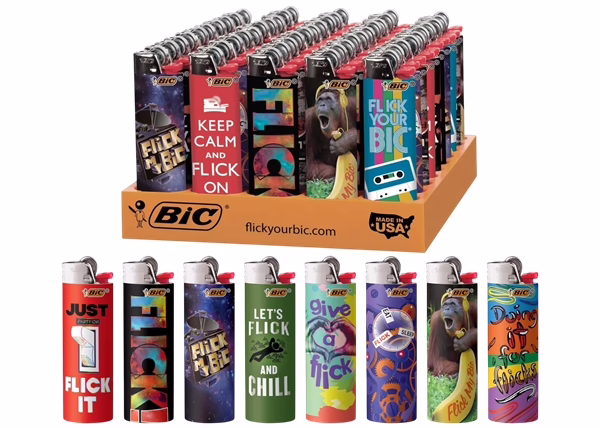 Bic Lighters 50pk – Special Edition Flick my Bic 2