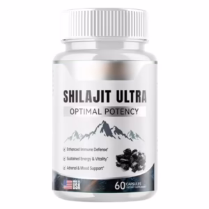 Shilajit Ultra – Himalayan Natural Mineral Wellness Support - 60 Capsules