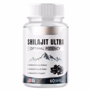 Shilajit Ultra – Himalayan Natural Mineral Wellness Support - 60 Capsules